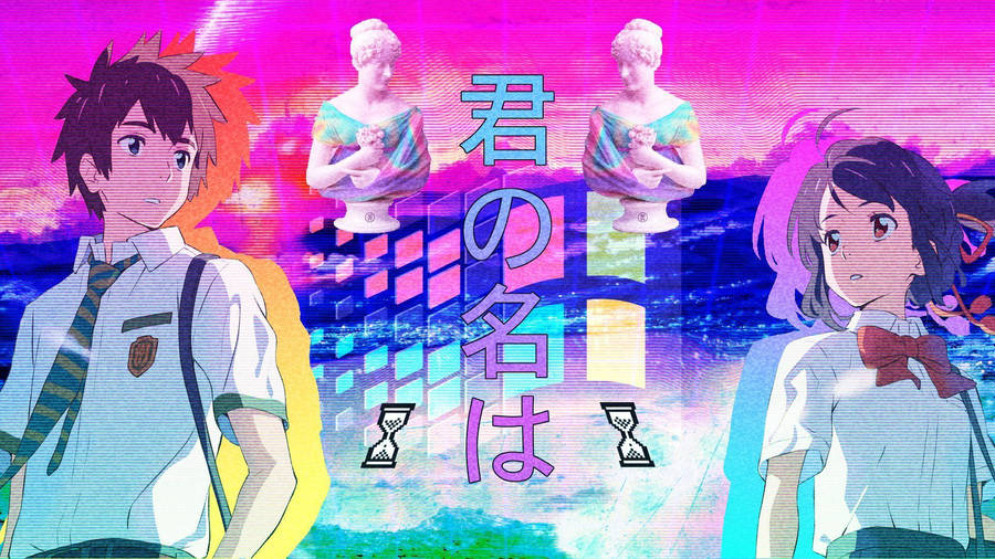 Experience The Trend That's Making Waves - Vaporwave Wallpaper