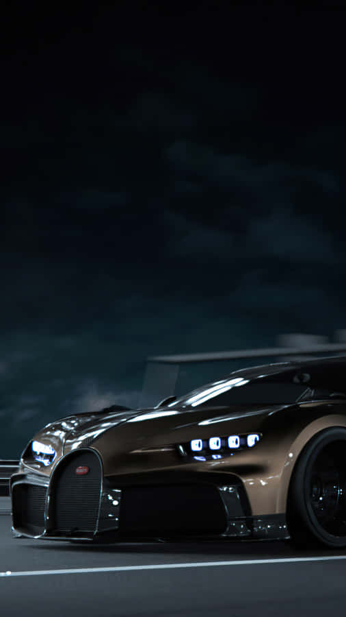 Experience The Ultimate Luxury With The Bugatti Phone Wallpaper
