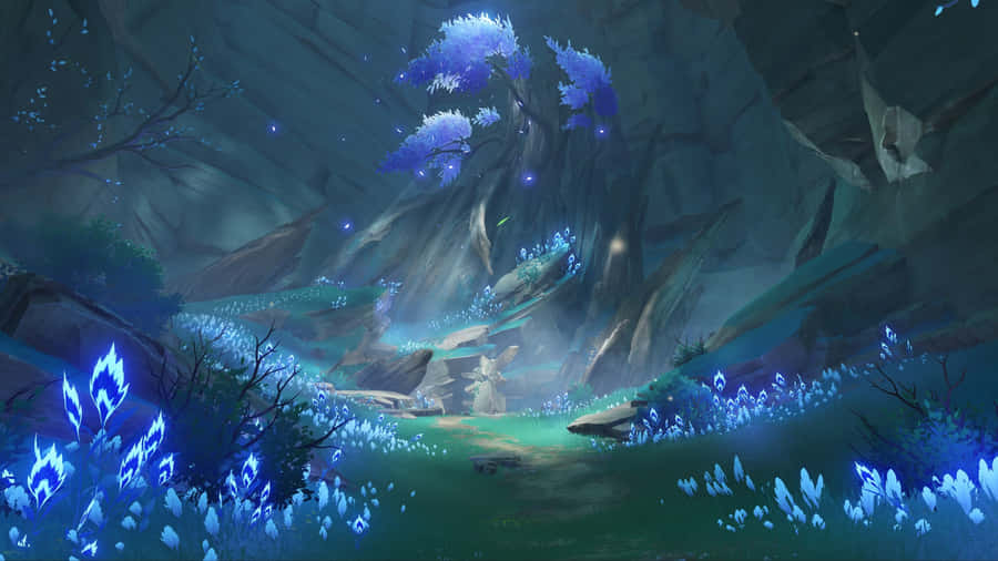 Explore Sounds And Sights Of Inazuma Genshin Wallpaper