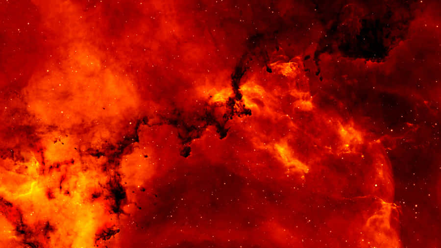 Explore The Beauty Of Red Space Wallpaper