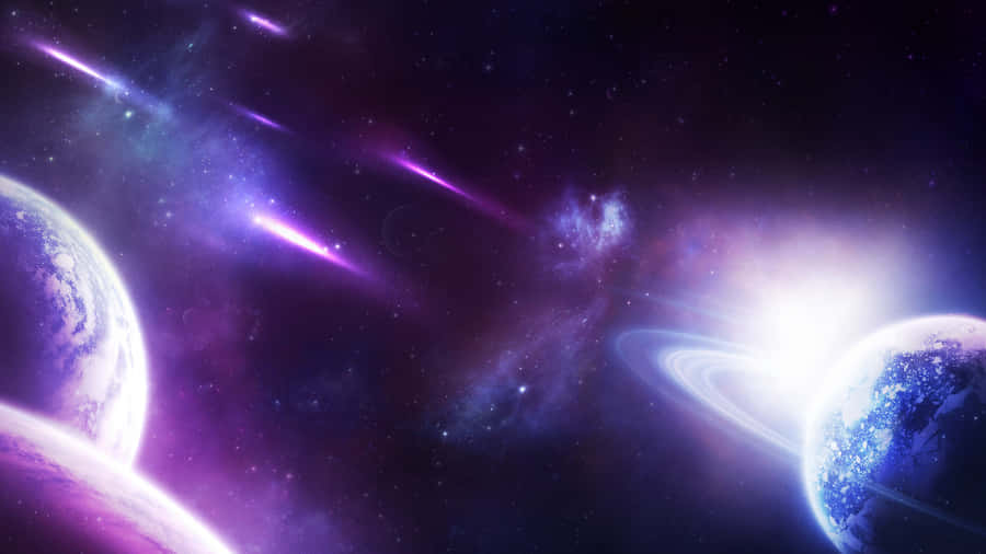 Explore The Colorful Trippy Galaxy Wallpaper