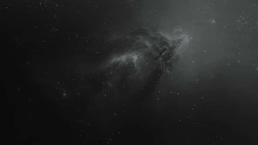 Explore The Depths Of Outer Space With A Mysterious Black Space Wallpaper