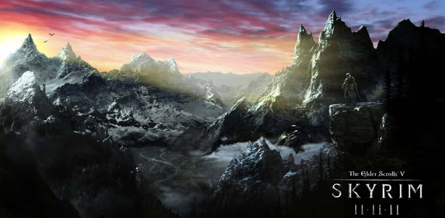 Explore The Epic World Of Skyrim Wallpaper