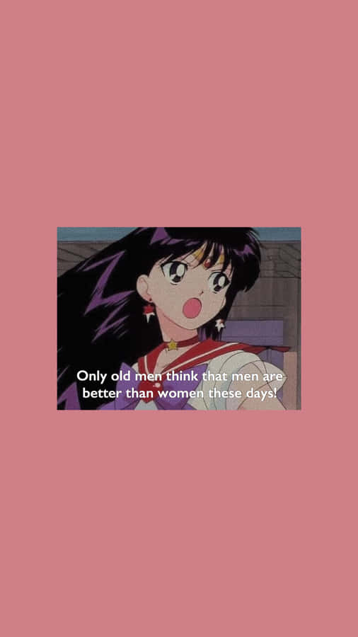 Explore The Fire-hot Powers Of Sailor Mars Wallpaper