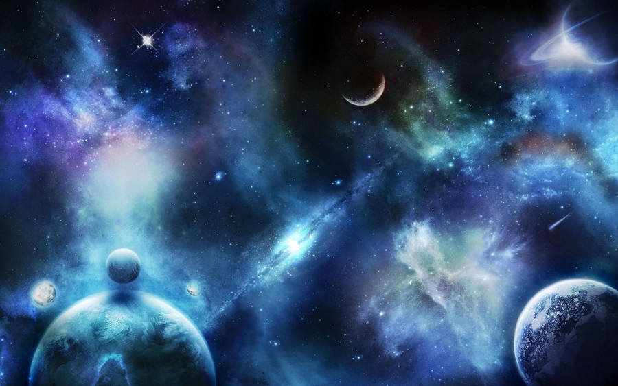 Explore The Magic Of The Universe Wallpaper