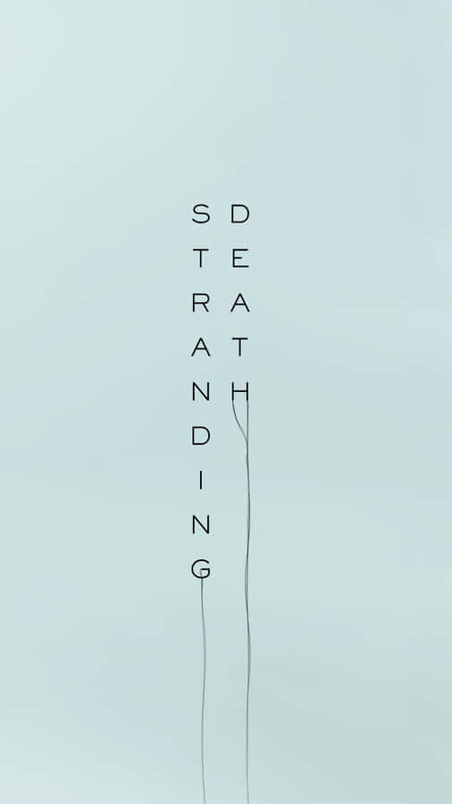 Explore The Mysterious And Immersive World Of Death Stranding From Your Mobile Device Wallpaper