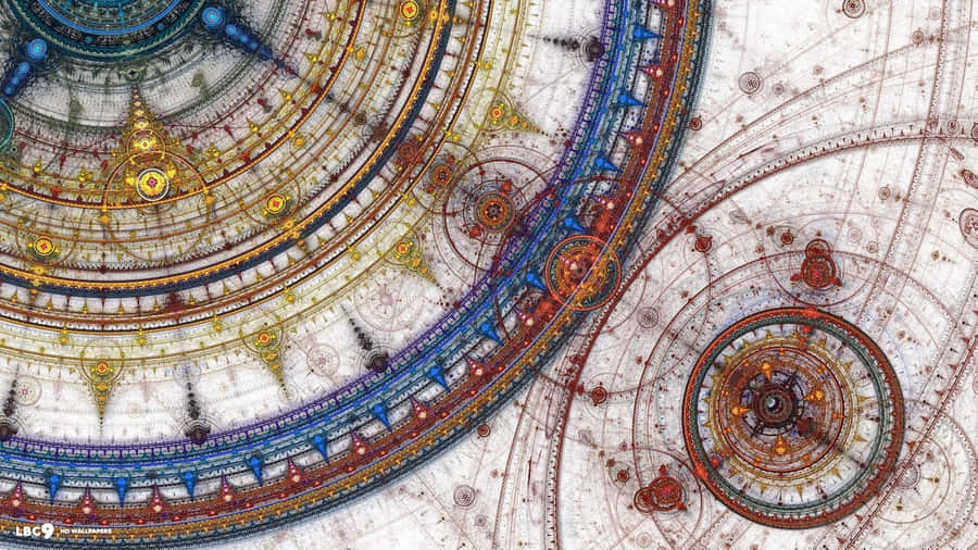 Explore The Never-ending Complexity Of Fractal Patterns Wallpaper