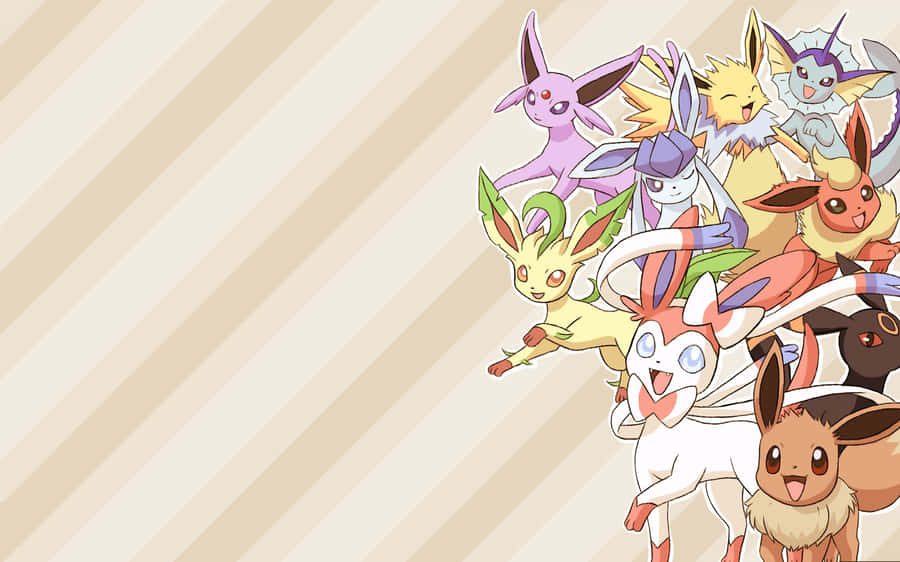 “explore The Possibilities: Pick Your Eevee Evolution” Wallpaper