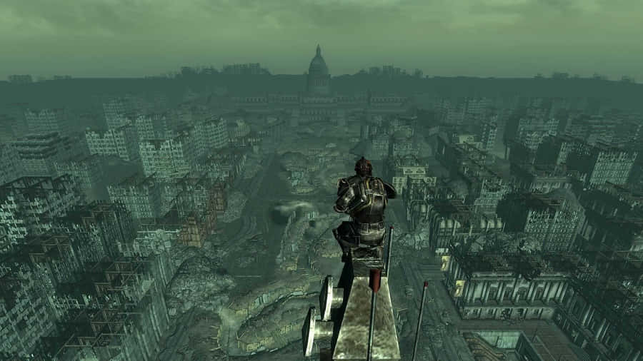 Explore The Post-apocalyptic World Of Cool Fallout Wallpaper