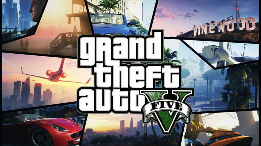 Explore The Thrilling World Of San Andreas With Gta 5 Wallpaper