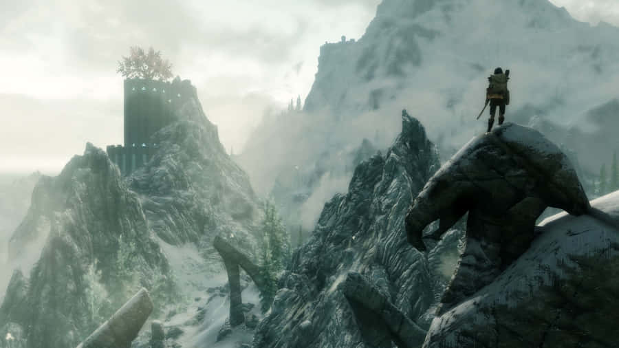 Explore The World Of Skyrim Wallpaper