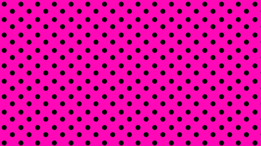 Exploring The Intersection Of Pink And Black Wallpaper