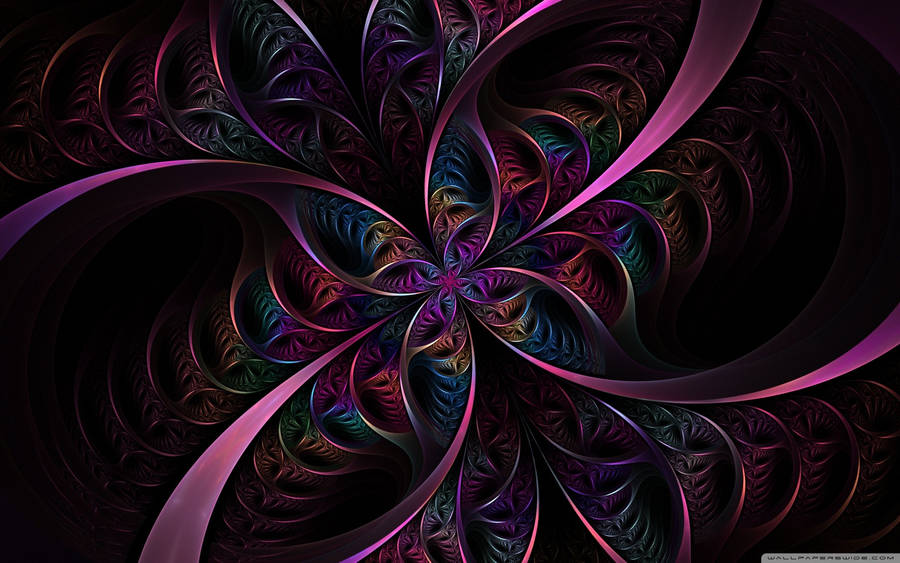 Exploring The Psychedelic World Wallpaper