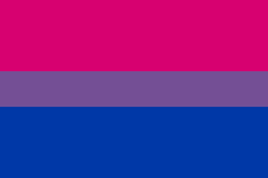 Expressing Identity With The Bisexual Pride Flag Wallpaper