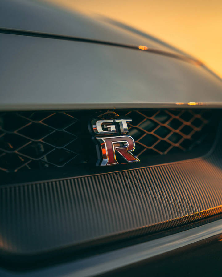 Exquisite Gtr Car Flaunting Its Elegant Logo. Wallpaper