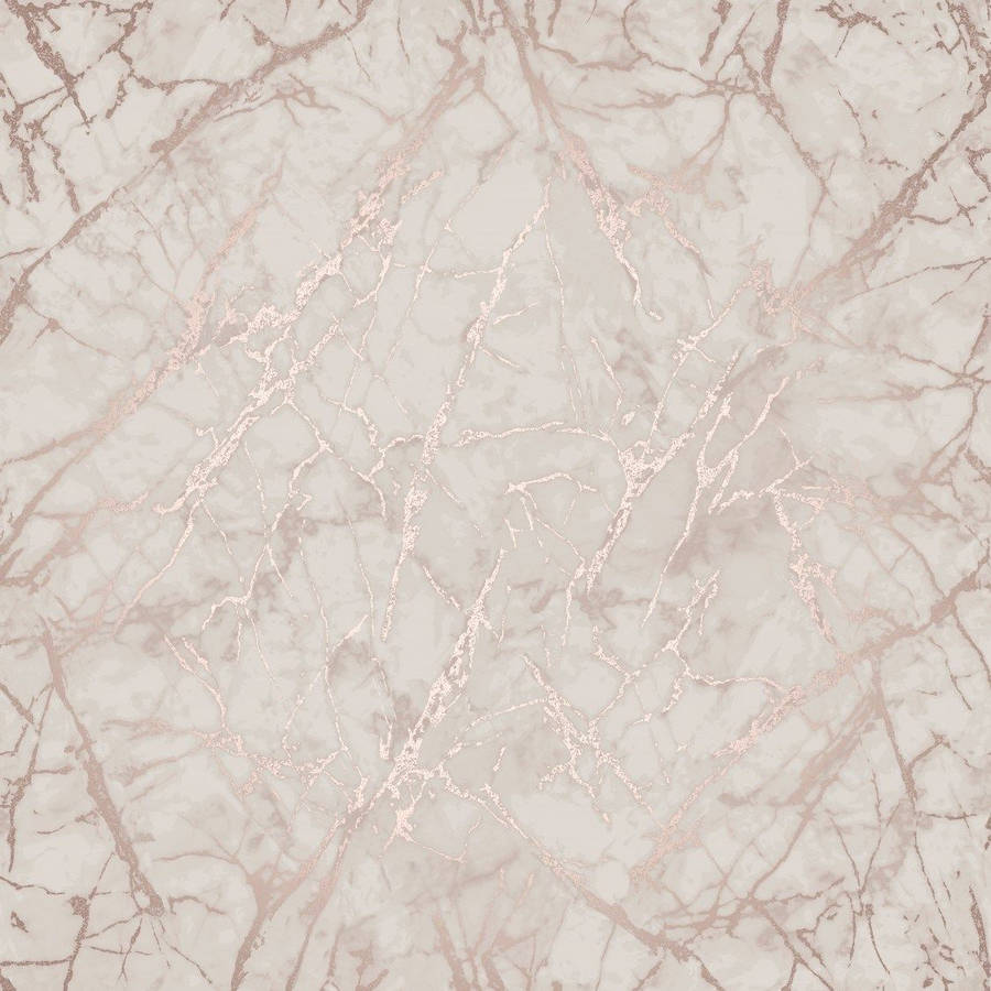 Extremely Streaky Rose Gold Marble Wallpaper