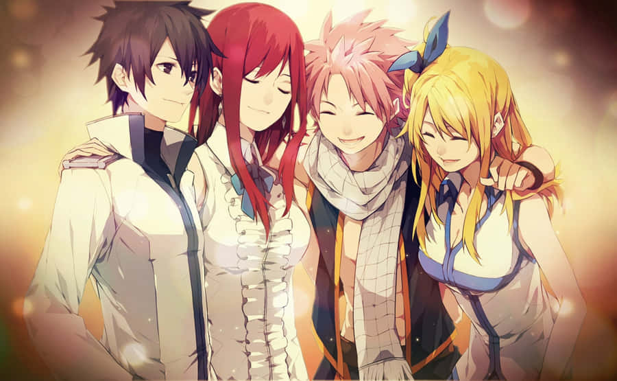 Fairy Tail Aesthetic Big Four Wallpaper