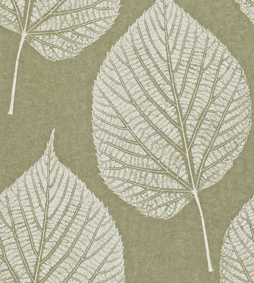 Falling Into Greenery Wallpaper