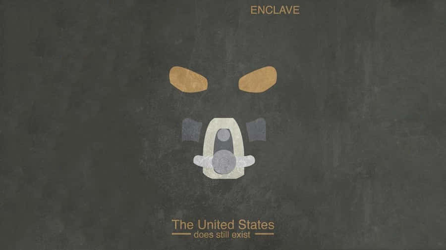 Fallout Enclave Mask Wallpaper