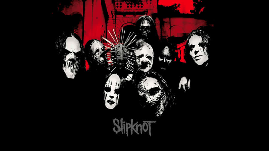 Fan Art Of Mask From The Heavy Metal Band, Slipknot Wallpaper