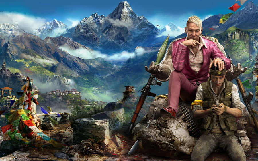 Far Cry 4 Mountain Landscape Wallpaper