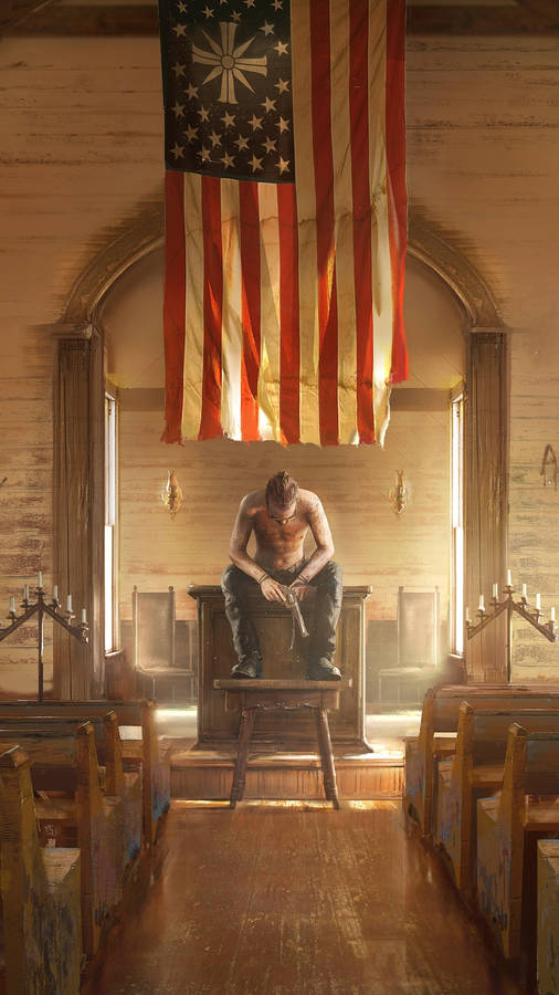 Far Cry 5 Joseph Church Iphone Wallpaper
