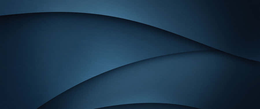 Fascinating Dark Blue Gradient With Wavy Lines Wallpaper