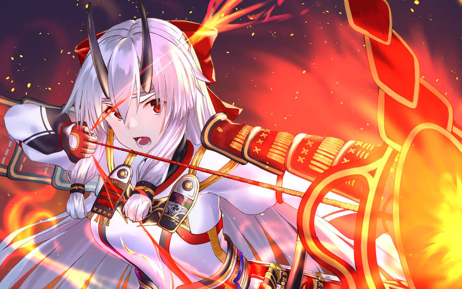 Fate Grand Order Tomoe Gozen Archer Wallpaper