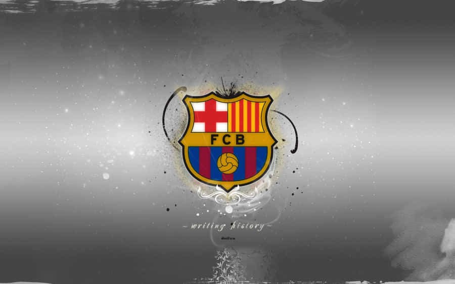 Fc Barcelona Fans Rally Behind Their Team Wallpaper