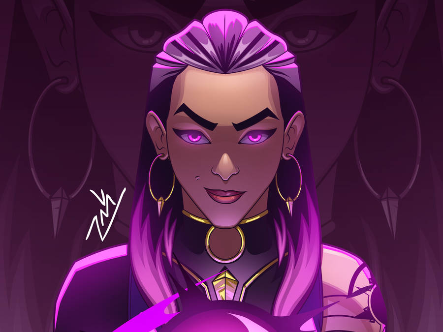 Featuring Valorant's Newest Agent Reyna Wallpaper