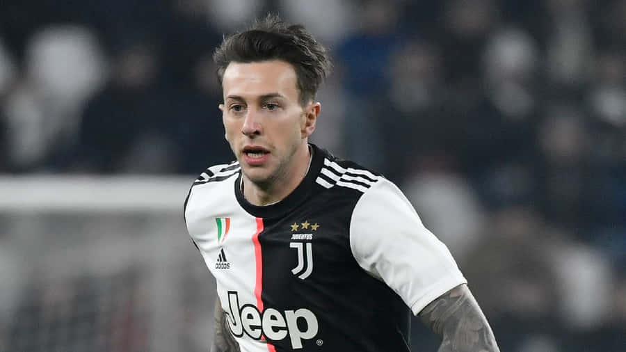 Federico Bernardeschi Black And White Jersey Wallpaper