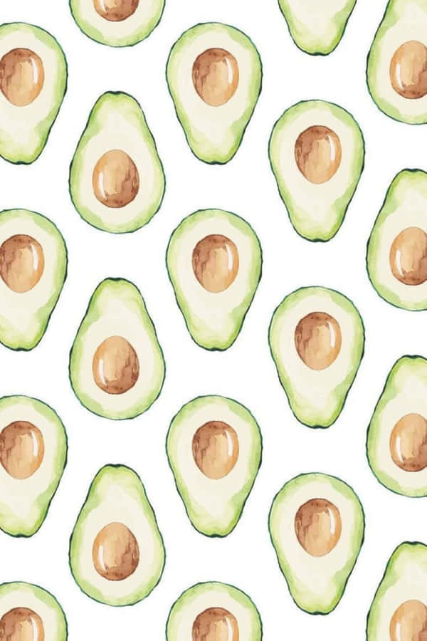 Feed Your Tech Cravings With This Delicious Avocado Iphone Wallpaper Wallpaper