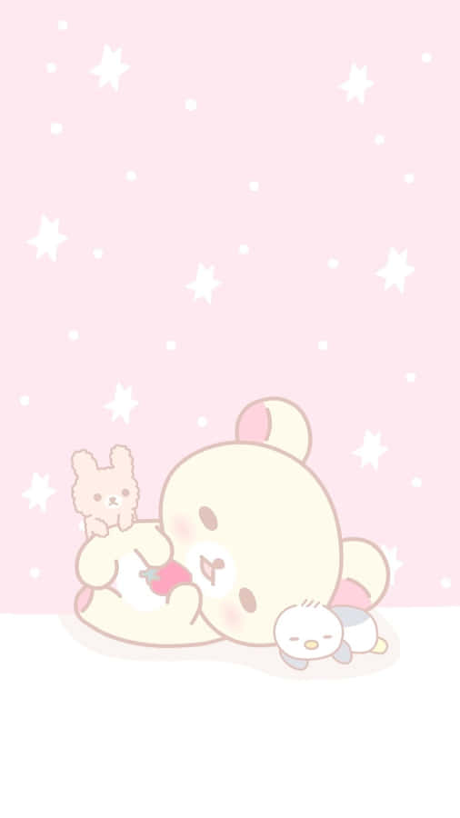 Feel The Happiness With Kawaii Rilakkuma! Wallpaper