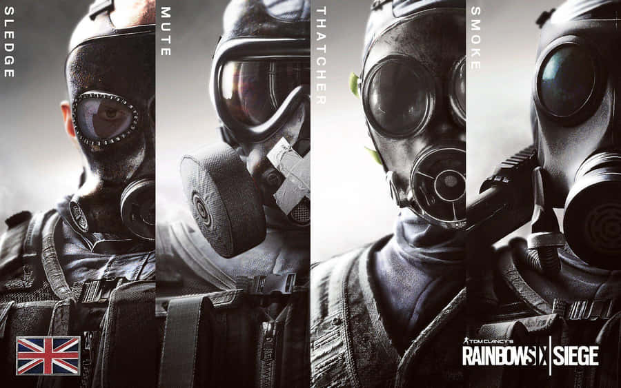 Feel The Intensity Of The Tom Clancys Rainbow Six Siege Game! Wallpaper