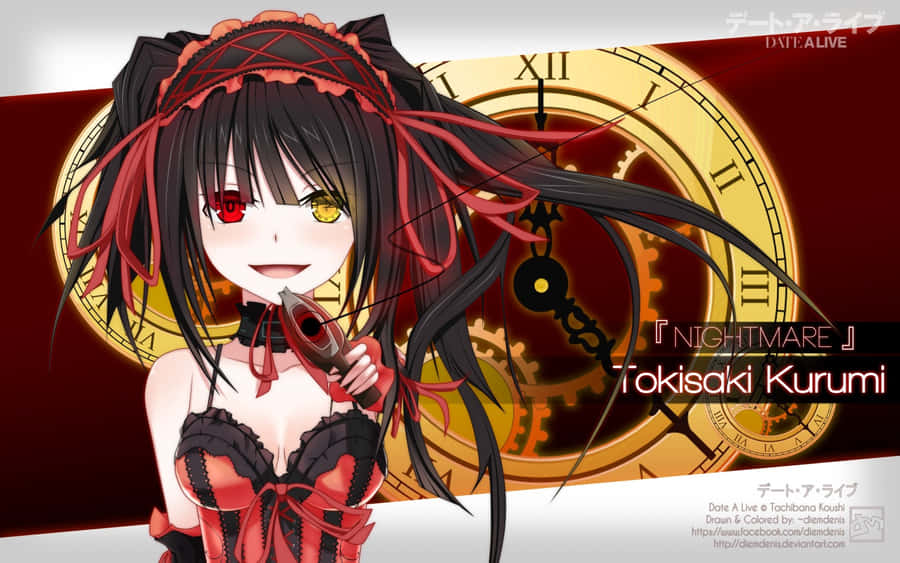 Feel The Romantic Tension Of Date A Live Wallpaper