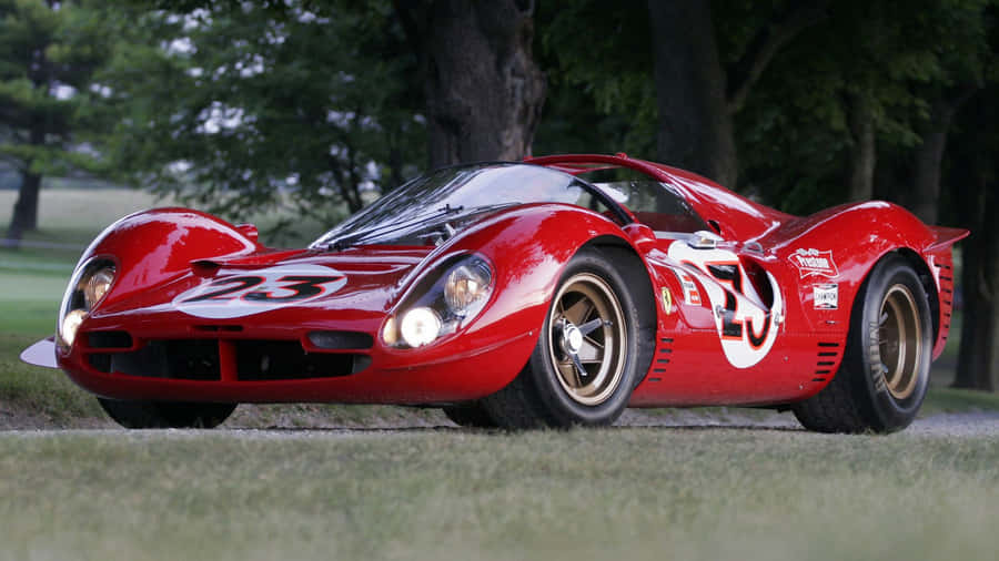Ferrari 330 P3 Sports Car Wallpaper
