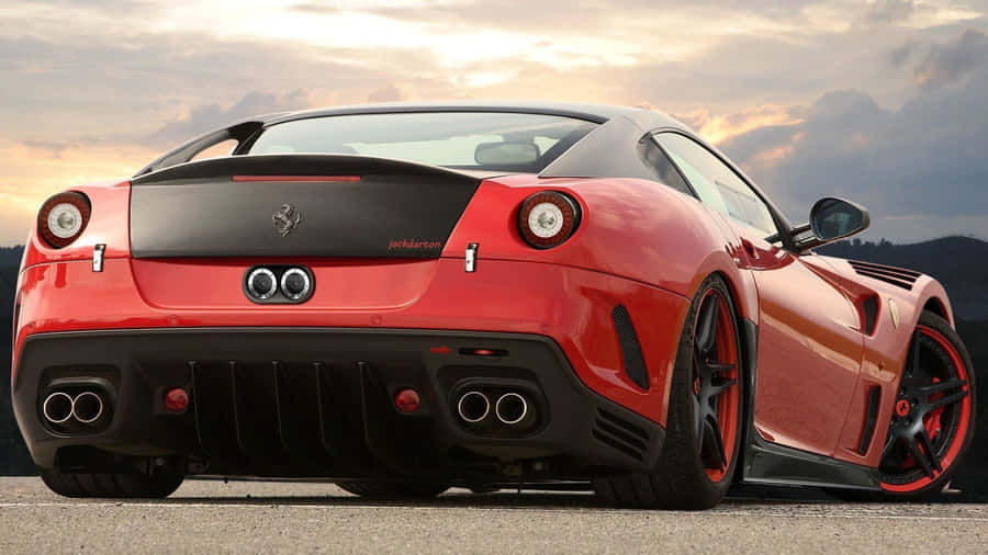 Ferrari Street Racing Car Wallpaper
