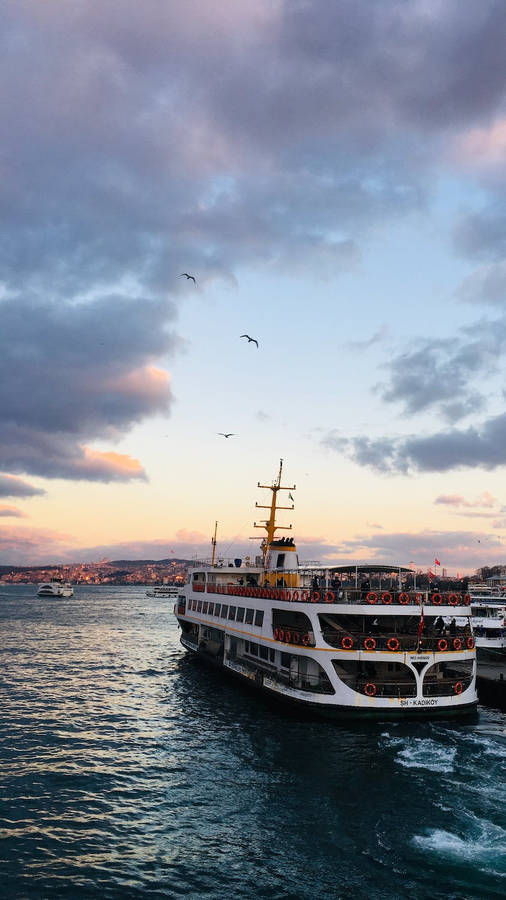 Ferry Boat Iphone 11 Pro 4k Wallpaper