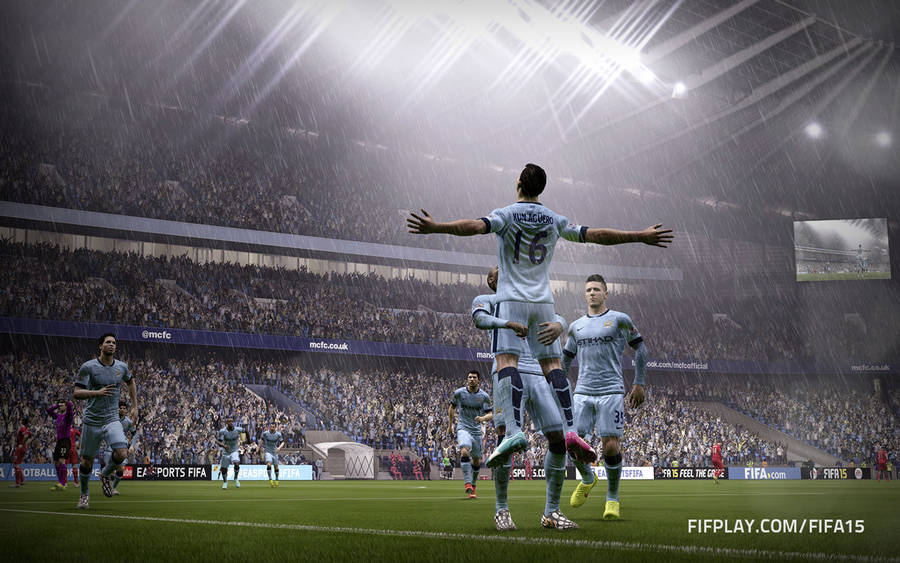 Fifa Player Held Up Wallpaper