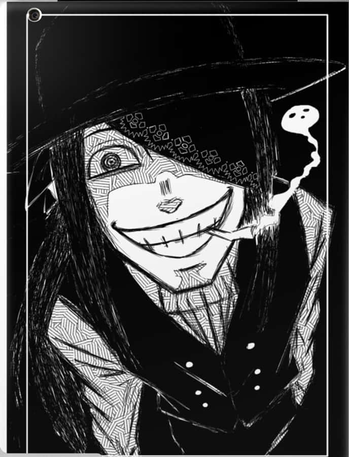 Fire Force Joker Ignites The Scene Wallpaper