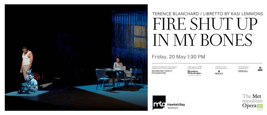 Fire Shut Up In My Bones Poster Wallpaper