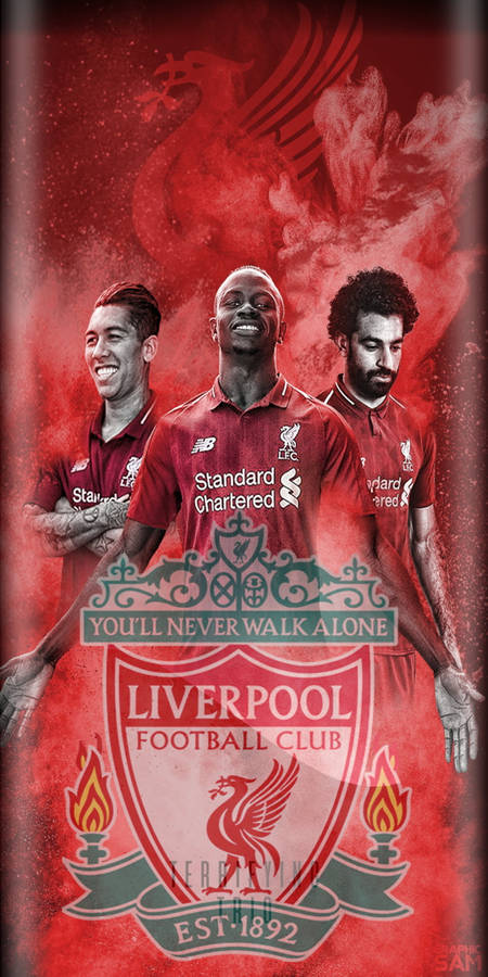 Firmino Mane Salah Liverpool 4k Wallpaper