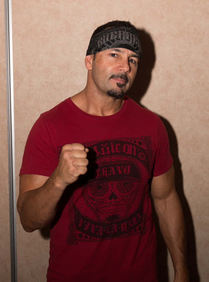 Fist Up Pose Chavo Guerrero Wallpaper