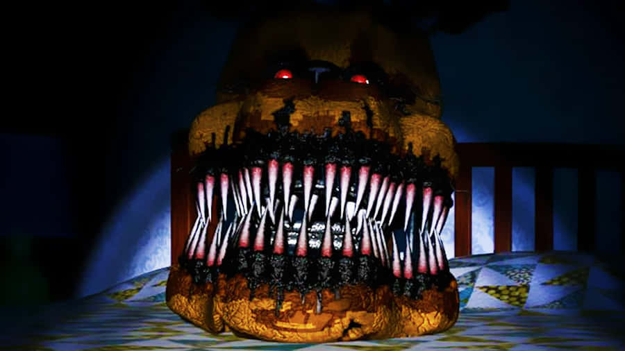 Five Nights At Freddy's - A Stuffed Animal With Teeth Wallpaper