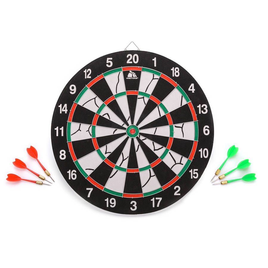 Flocked Dartboard Game Set Darts Wallpaper