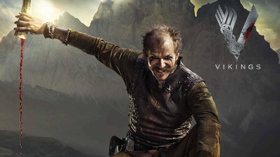 Floki Vilgeroarson From Vikings Wallpaper