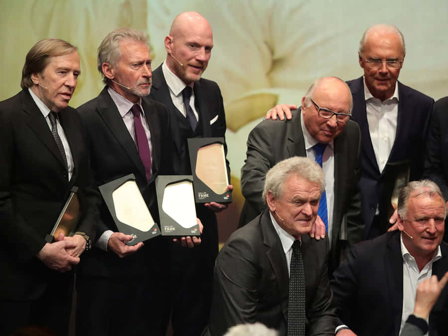 Football Legends Award Ceremony Wallpaper