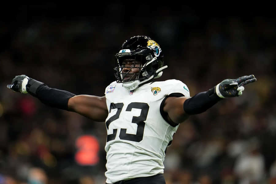 Football Linebacker Celebration Wallpaper