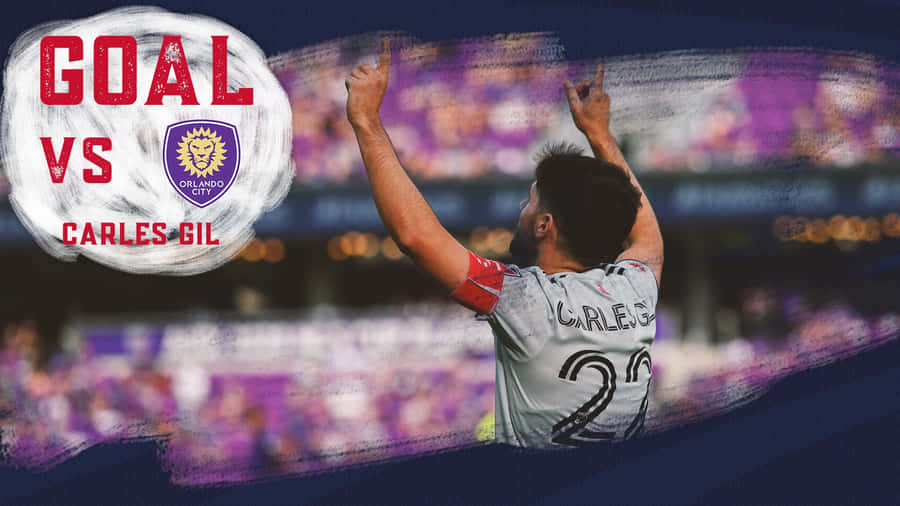 Football Player Carles Gil Fanart Wallpaper