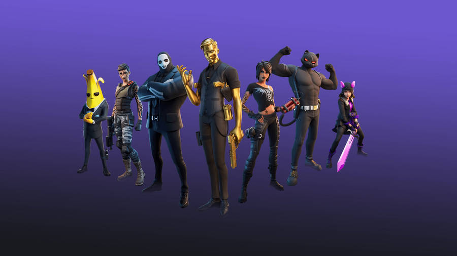 Fortnite Chapter 2 Season 6 Primal Game Characters Wallpaper